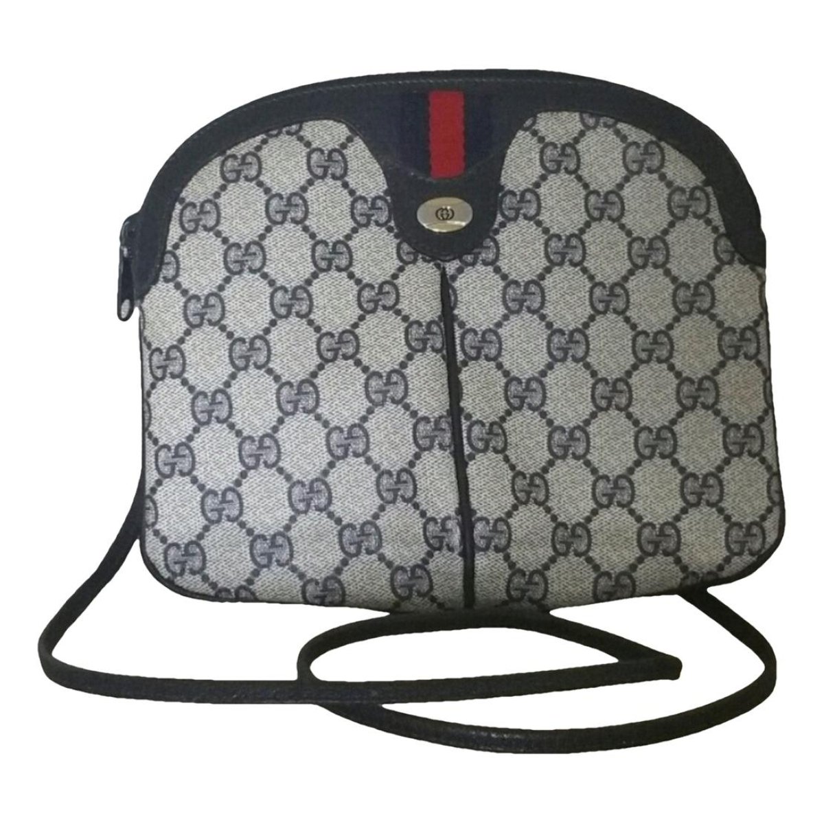 Ophidia Dome leather handbag