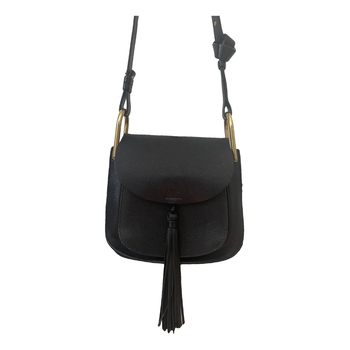 Hudson leather crossbody bag