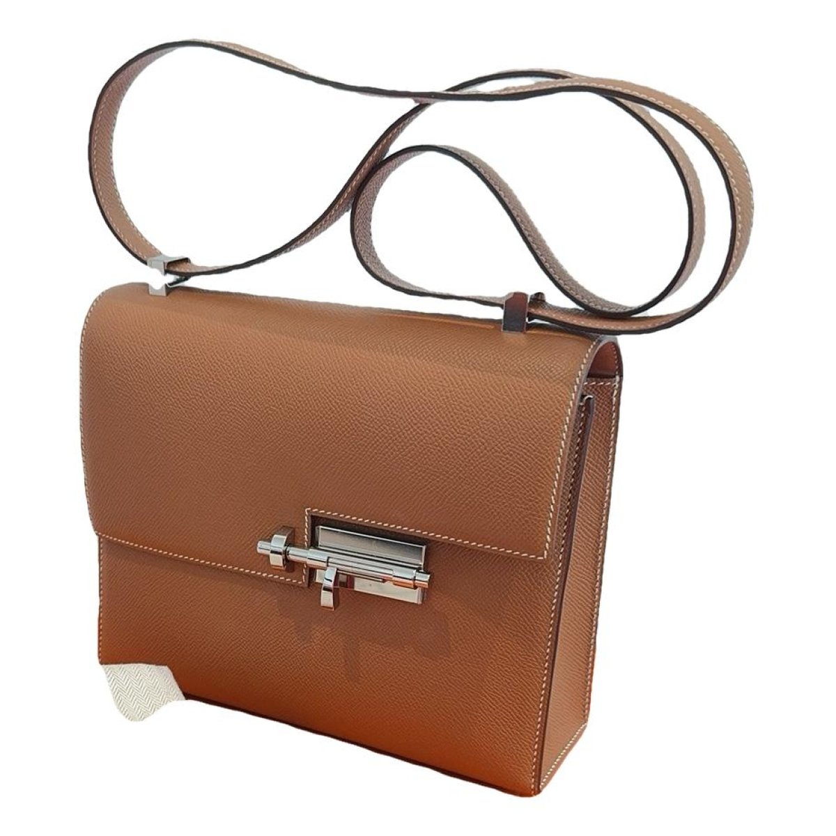 Verrou leather handbag