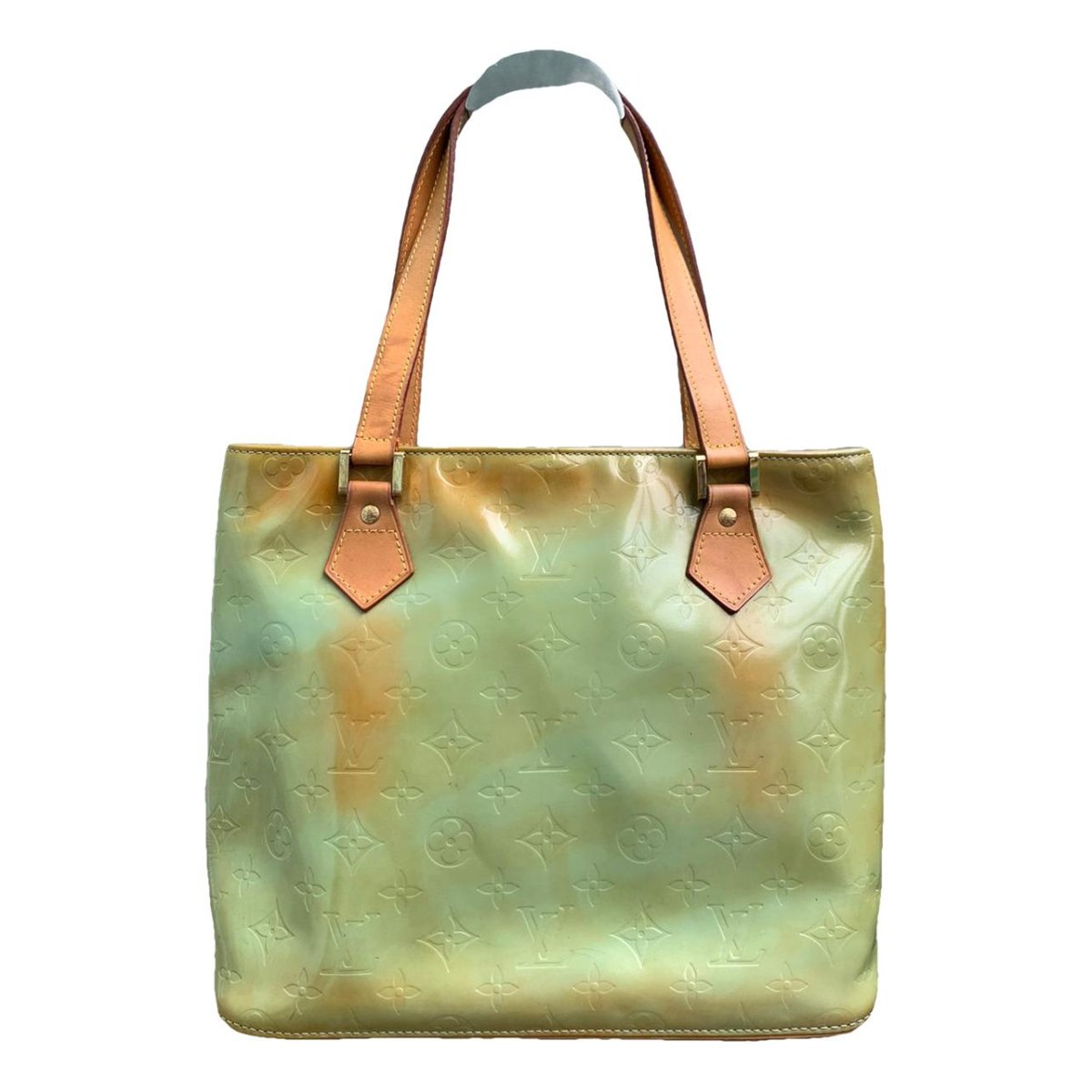Houston patent leather handbag