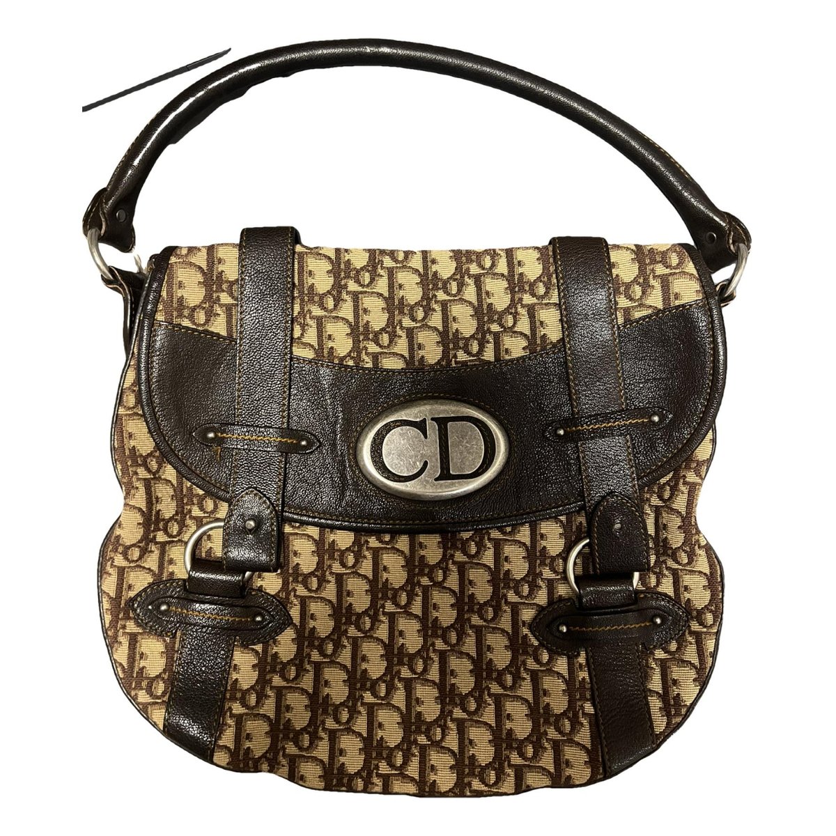 Saddle Vintage cloth handbag