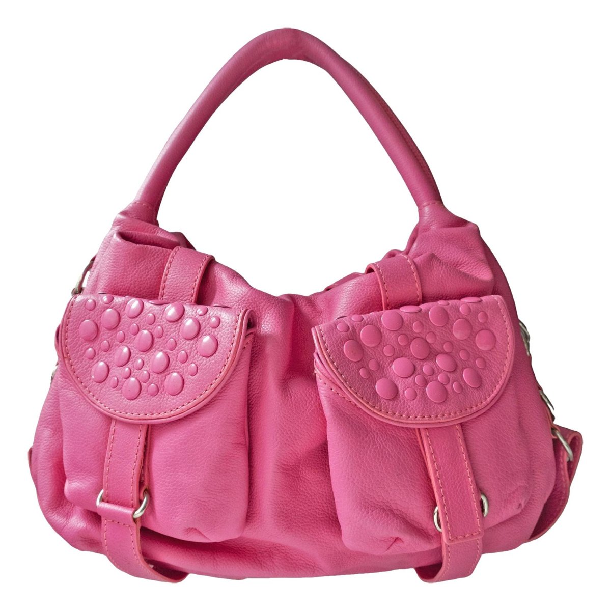 Domino leather handbag