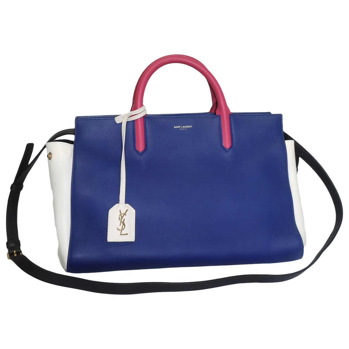 Cabas Rive Gauche leather handbag