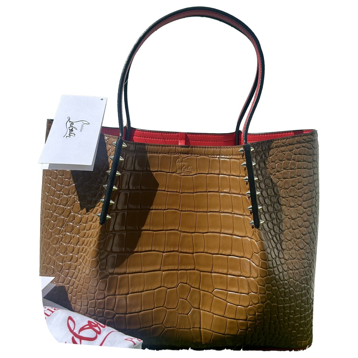 Cabarock leather tote