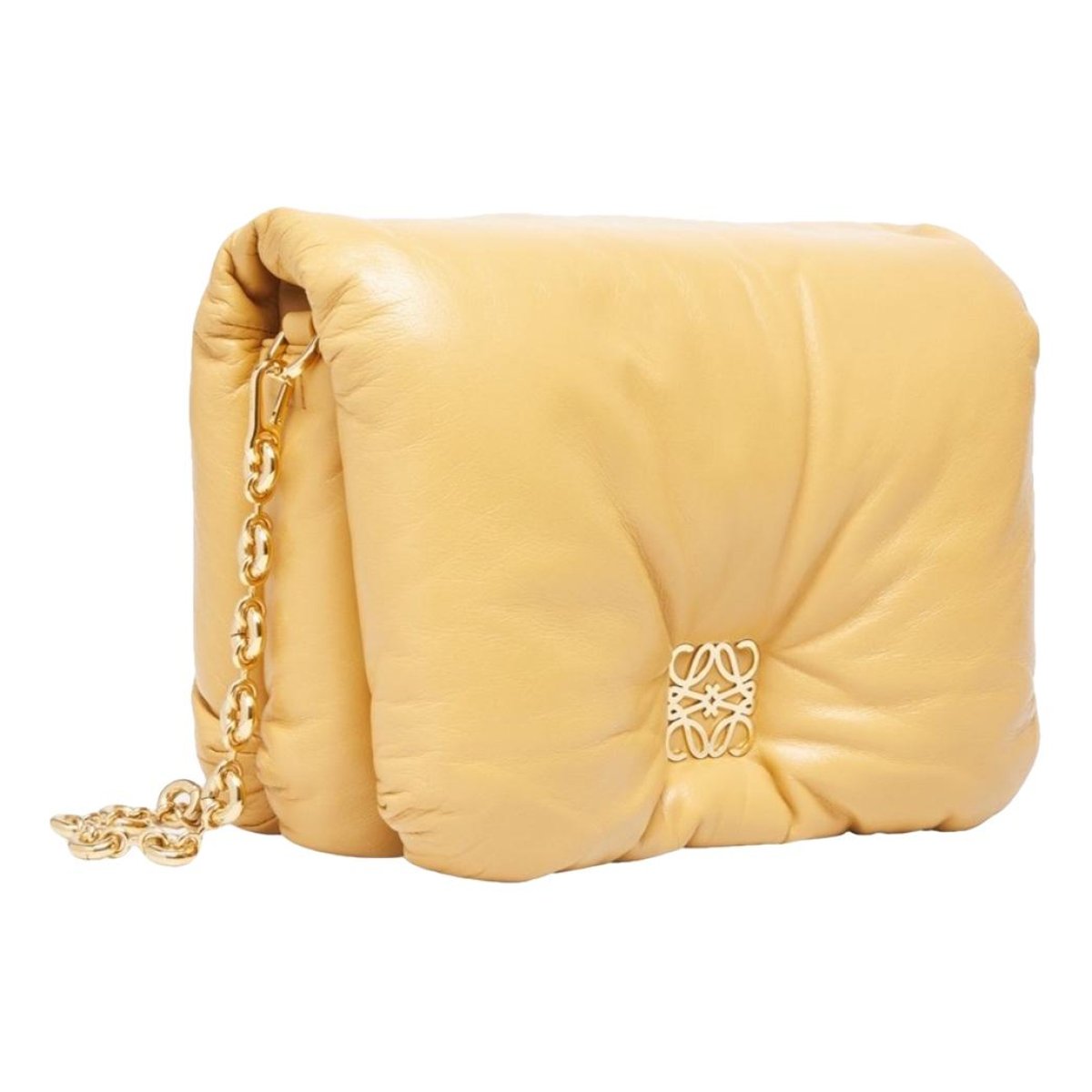 Goya Puffer leather handbag