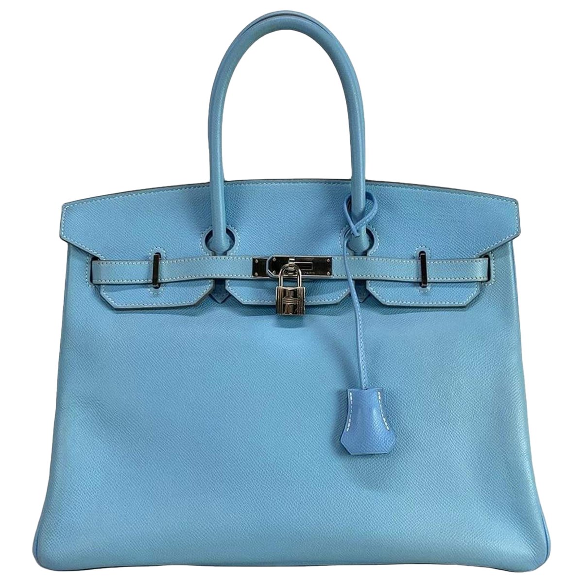 Birkin 35 leather handbag