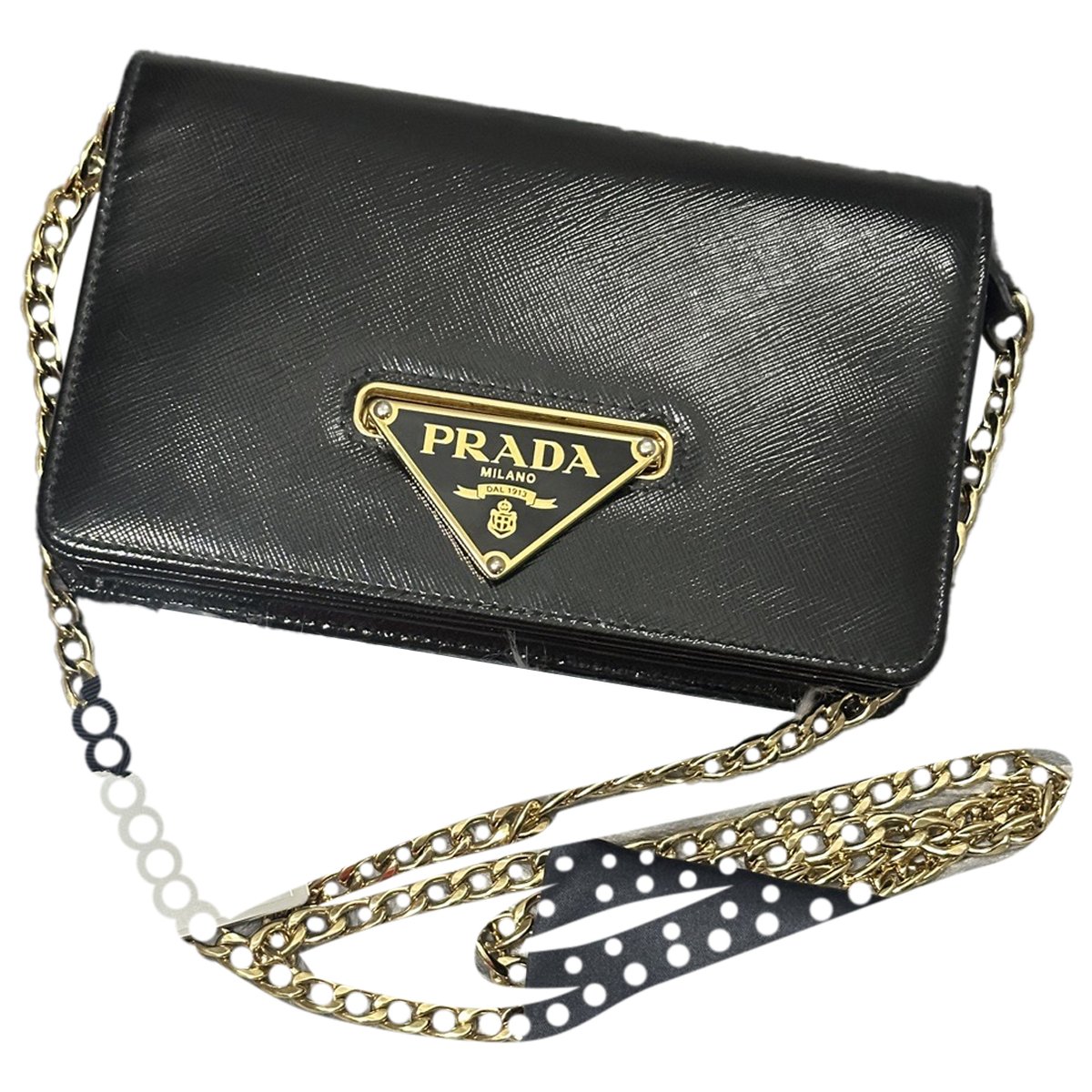 Cahier Chain leather crossbody bag