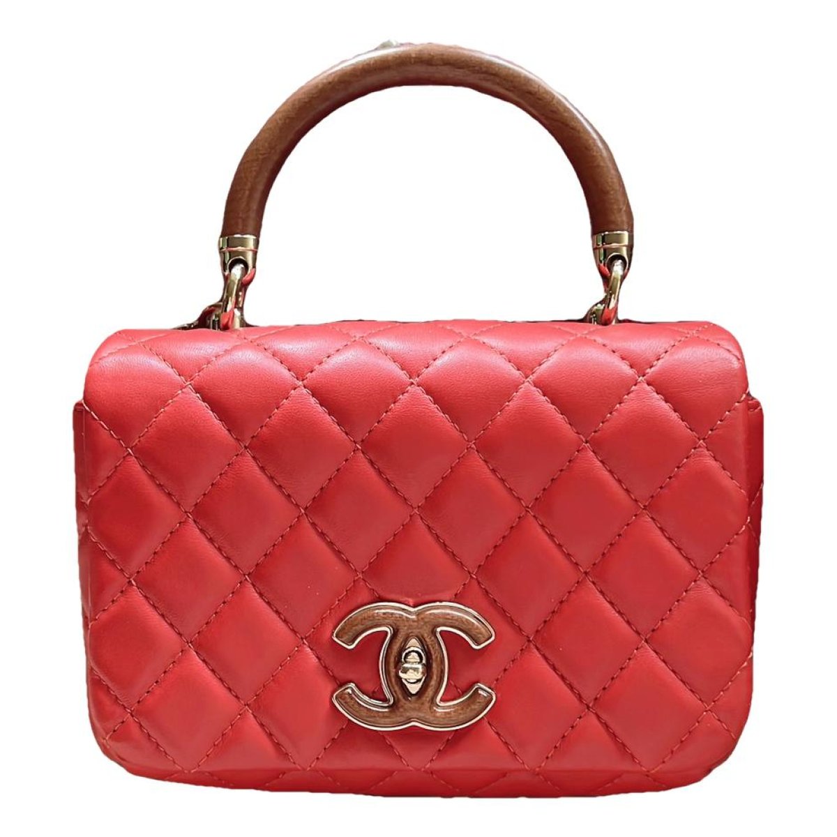 Coco Handle leather handbag