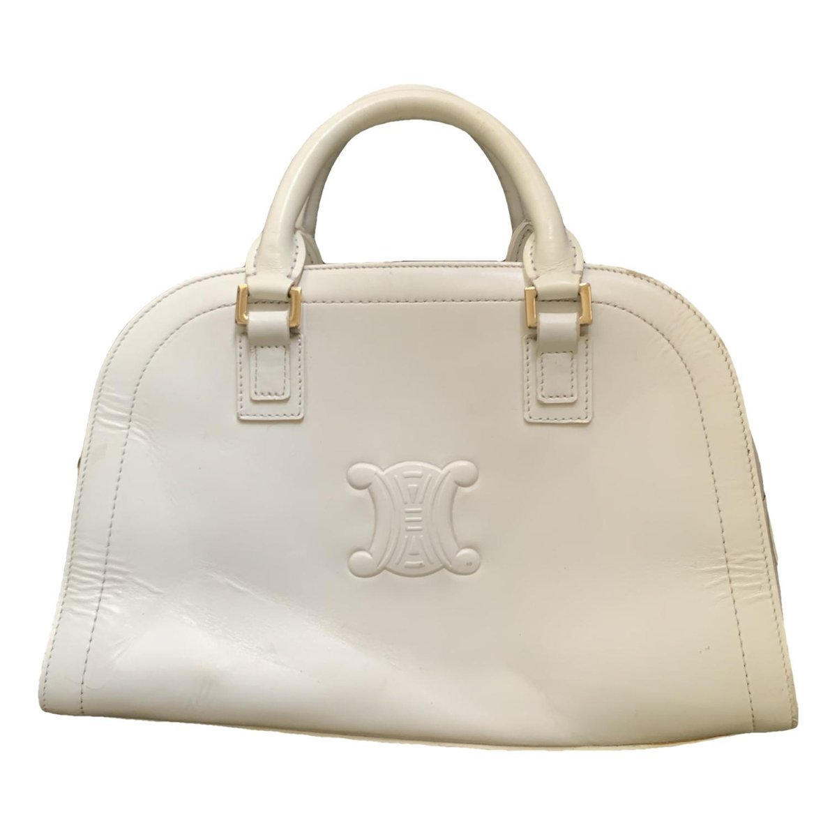 Triomphe leather handbag