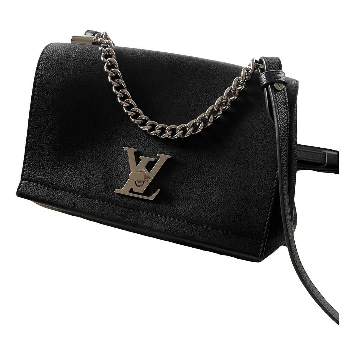 Lockme leather crossbody bag