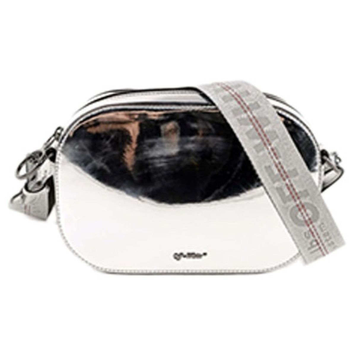 Binder leather crossbody bag