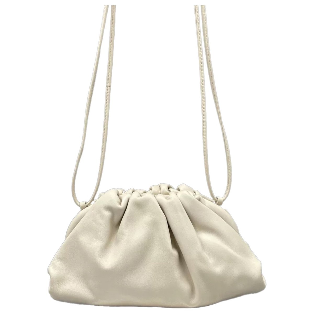Pouch leather handbag