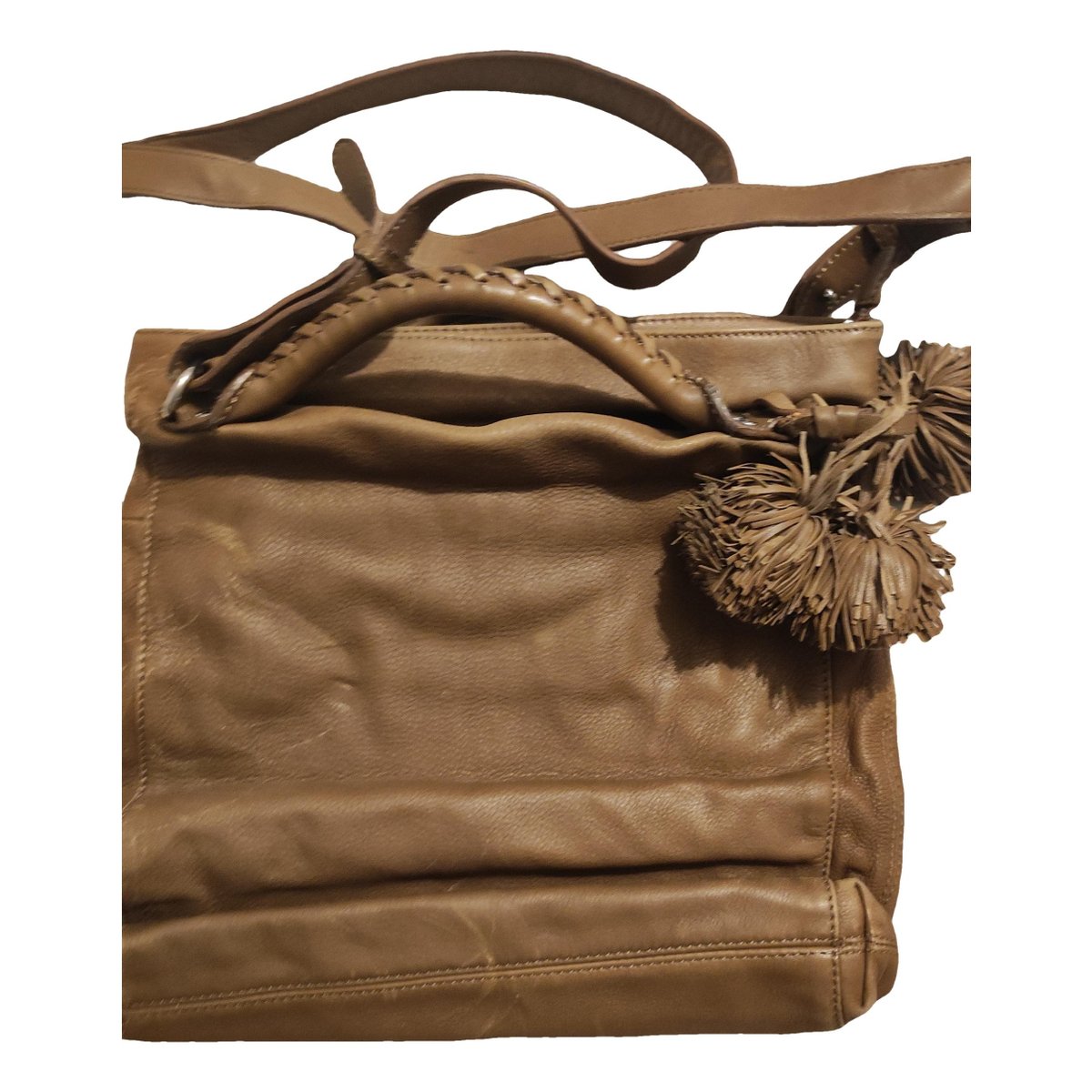 Leather crossbody bag