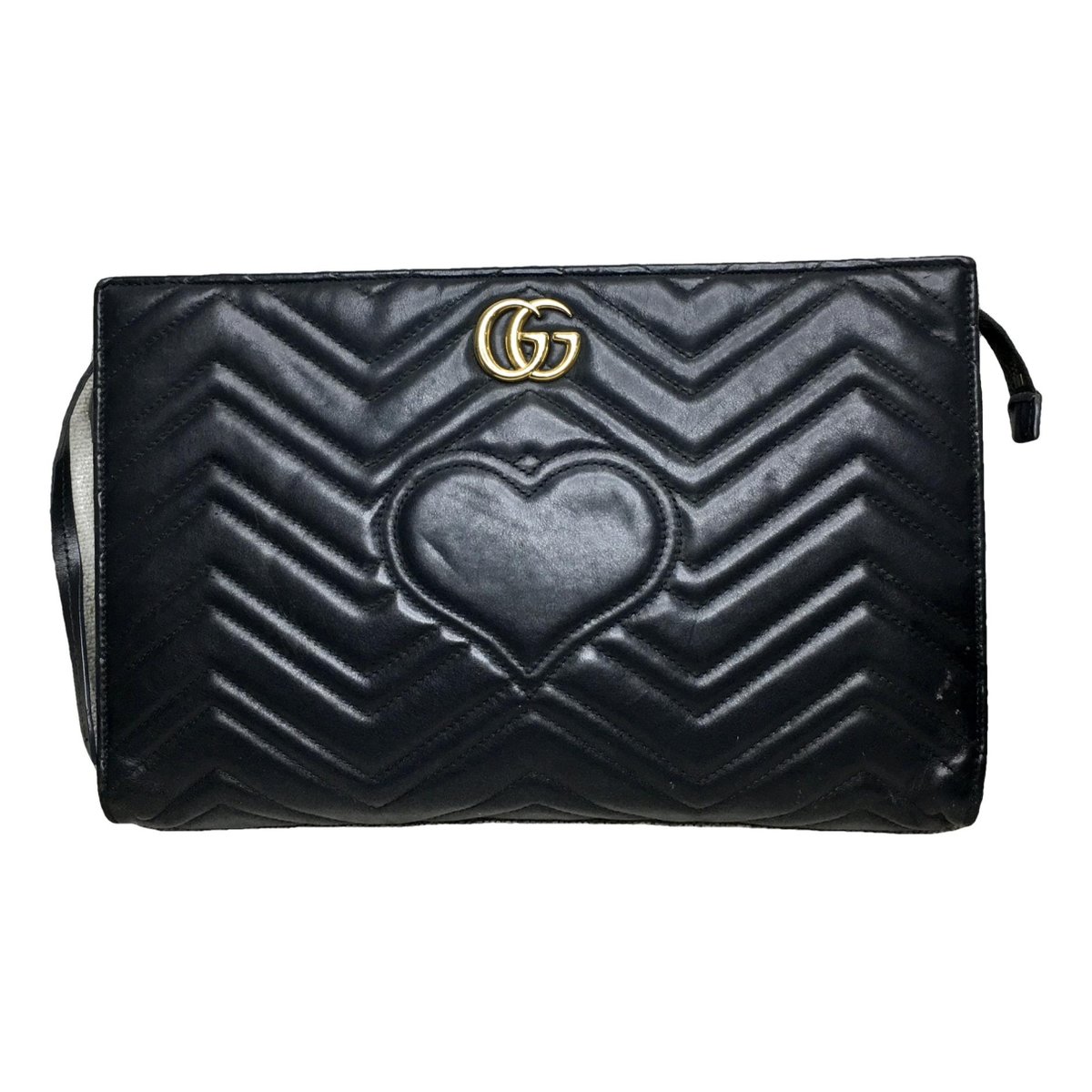 Marmont leather clutch bag