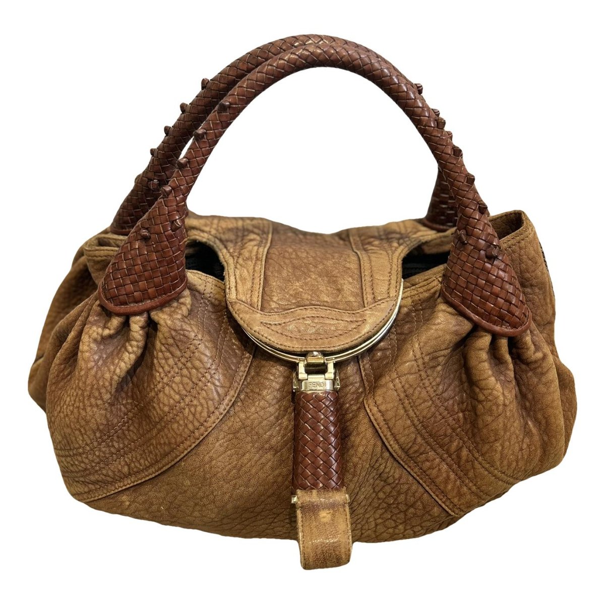 Spy leather handbag