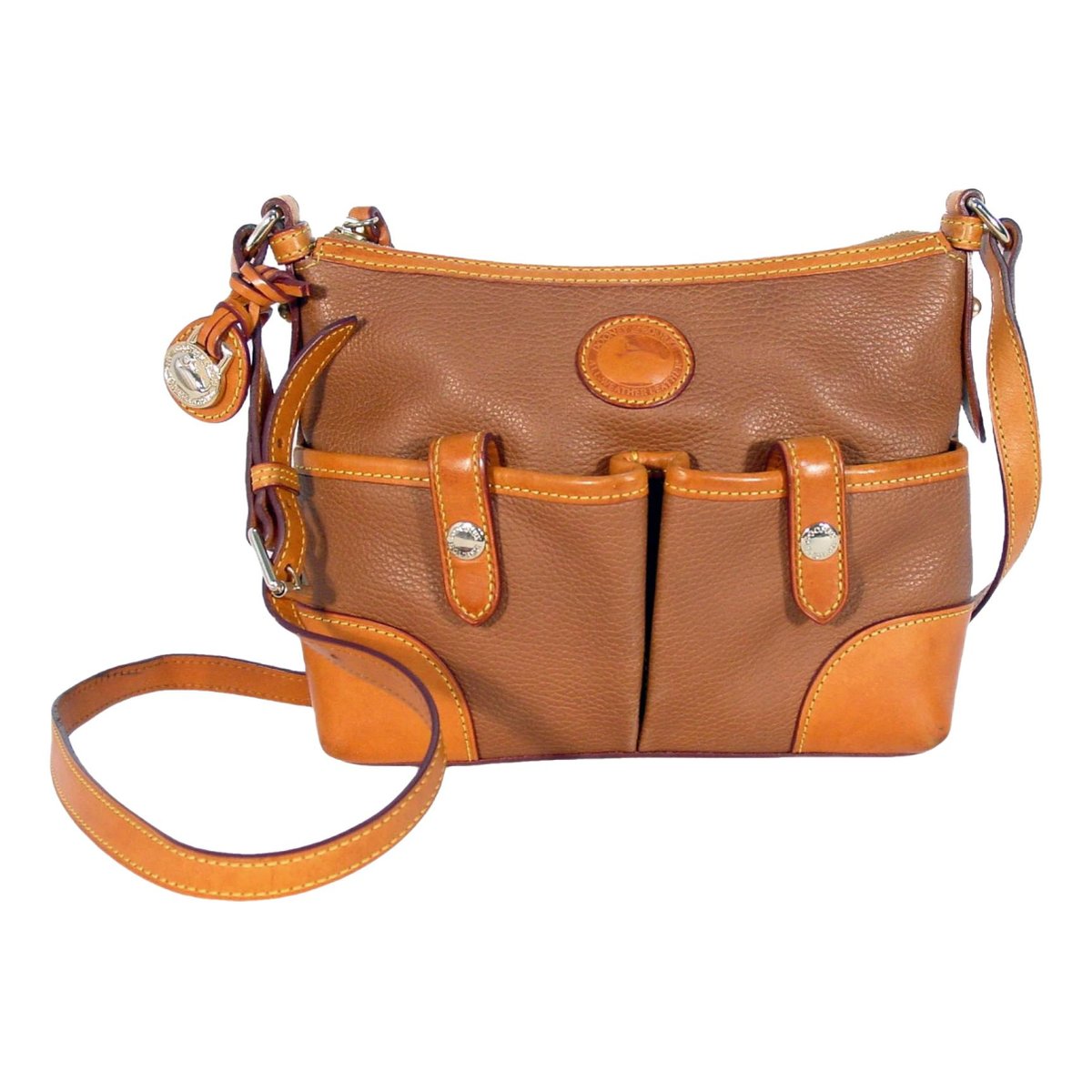 Leather crossbody bag
