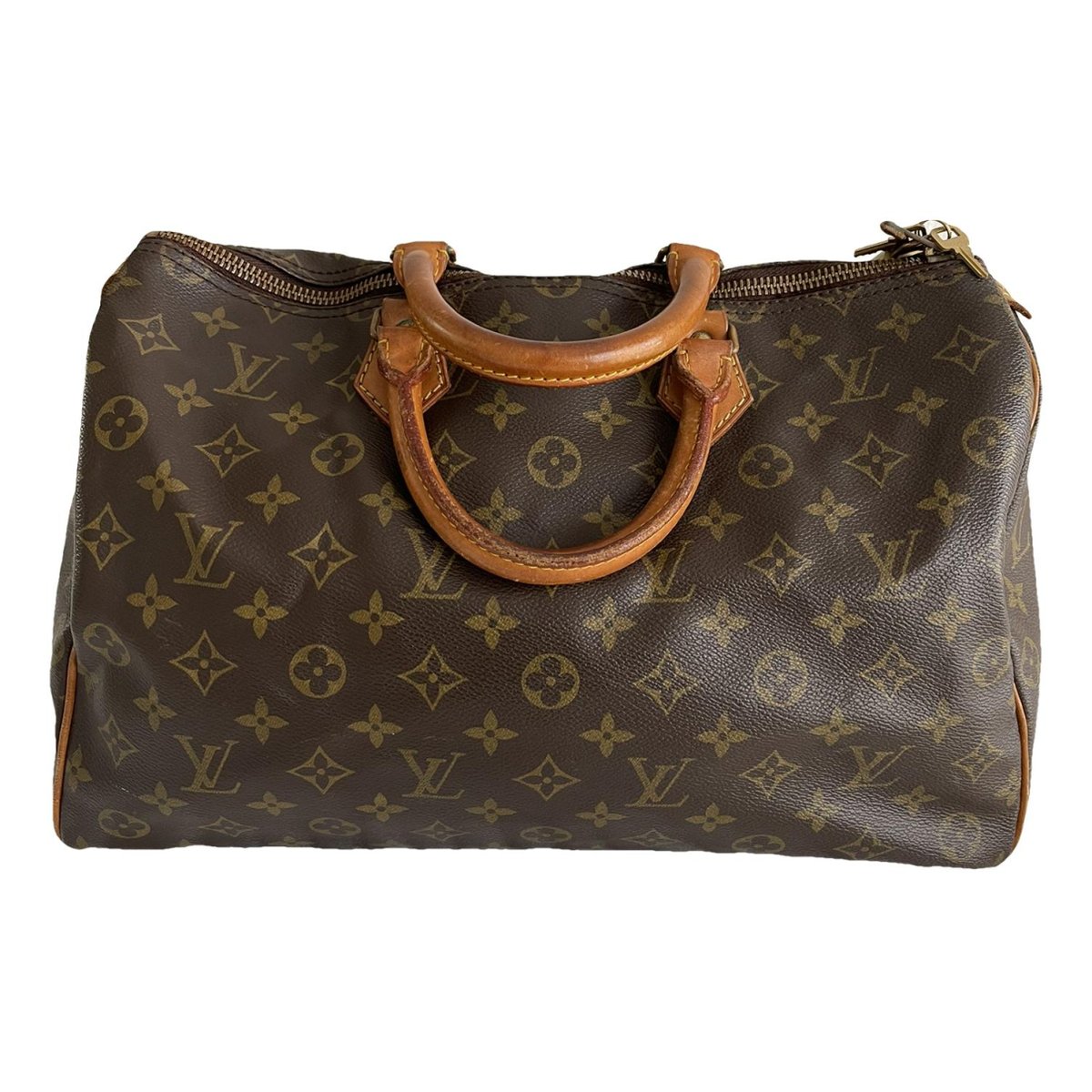 Speedy leather handbag