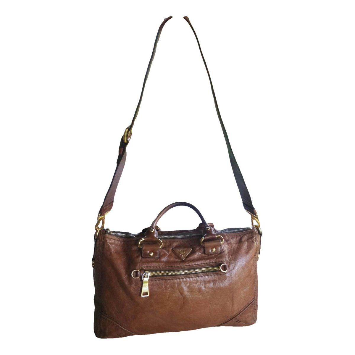 Saffiano leather handbag