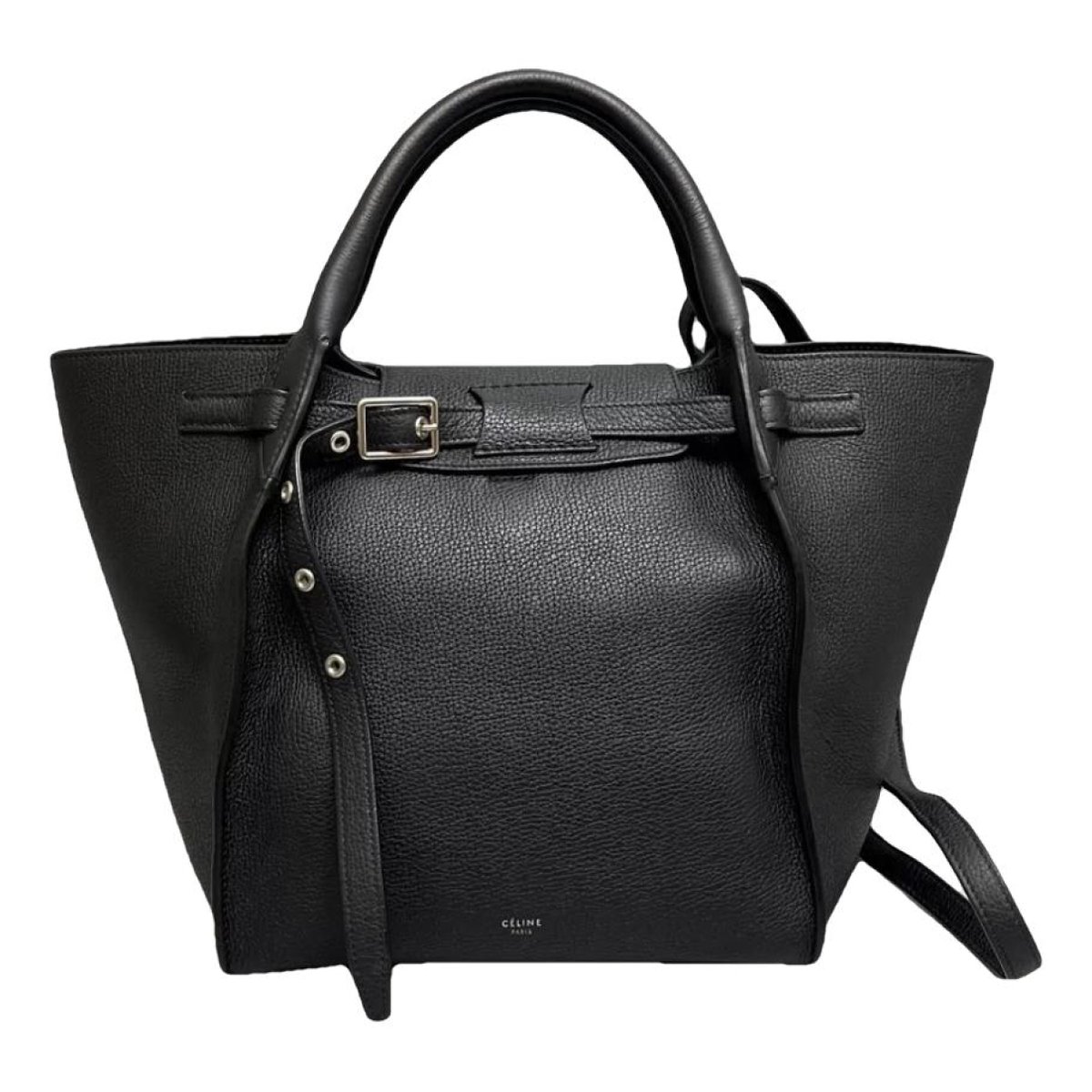 Big Bag leather handbag