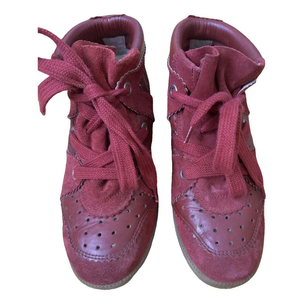 Betty leather trainers
