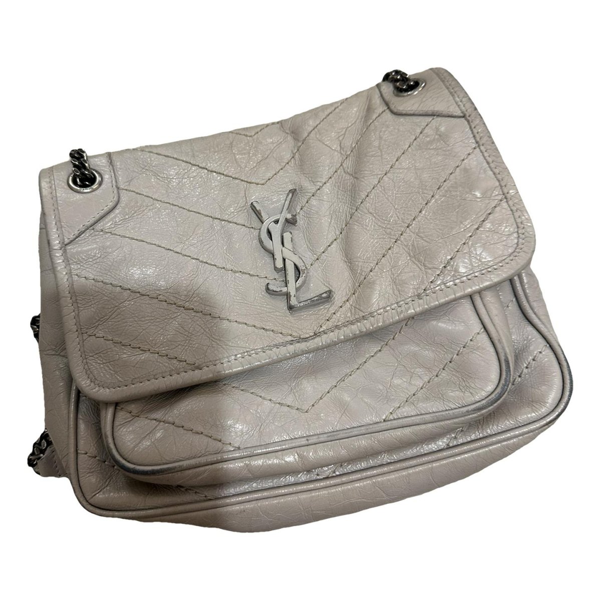 Niki leather crossbody bag