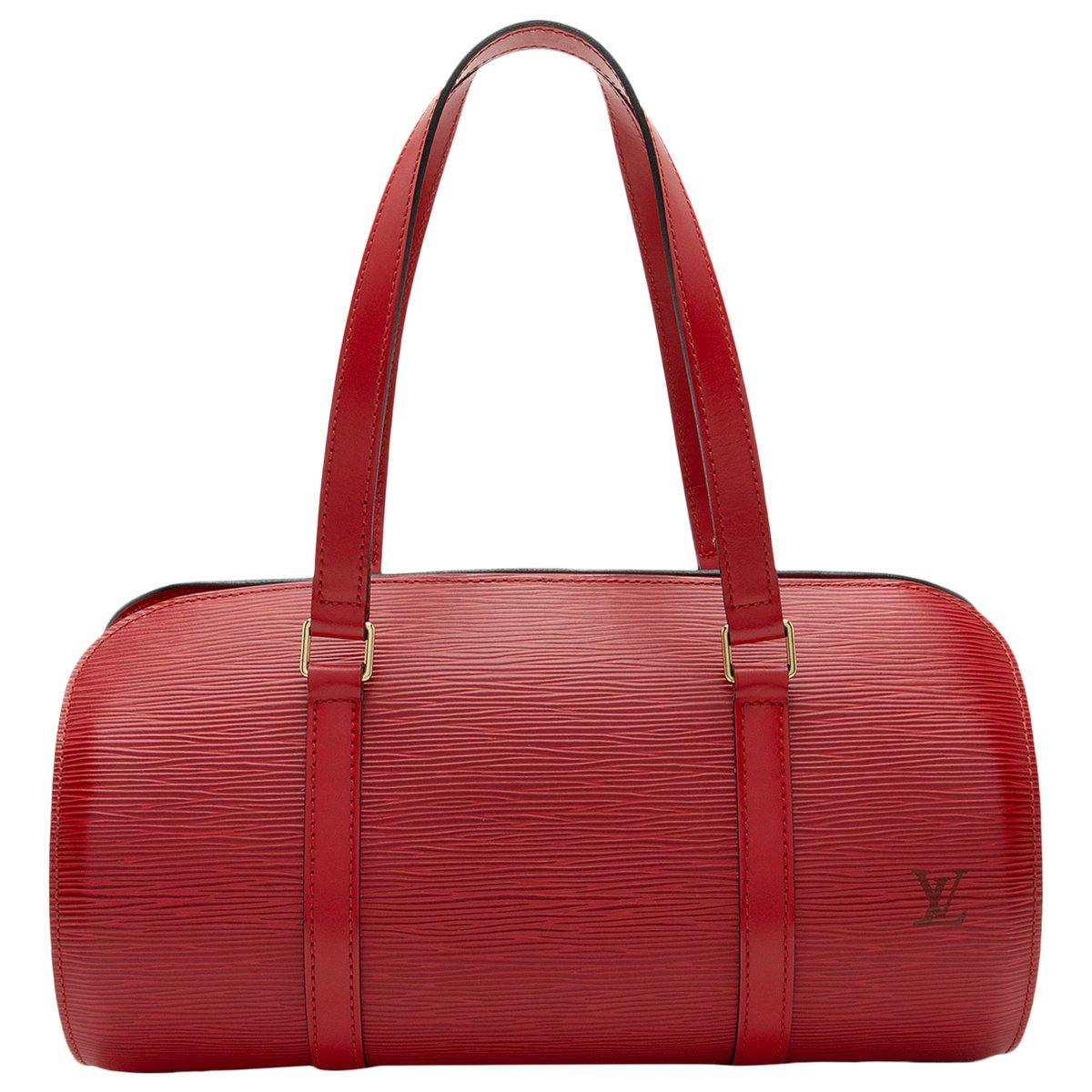 Soufflot leather satchel