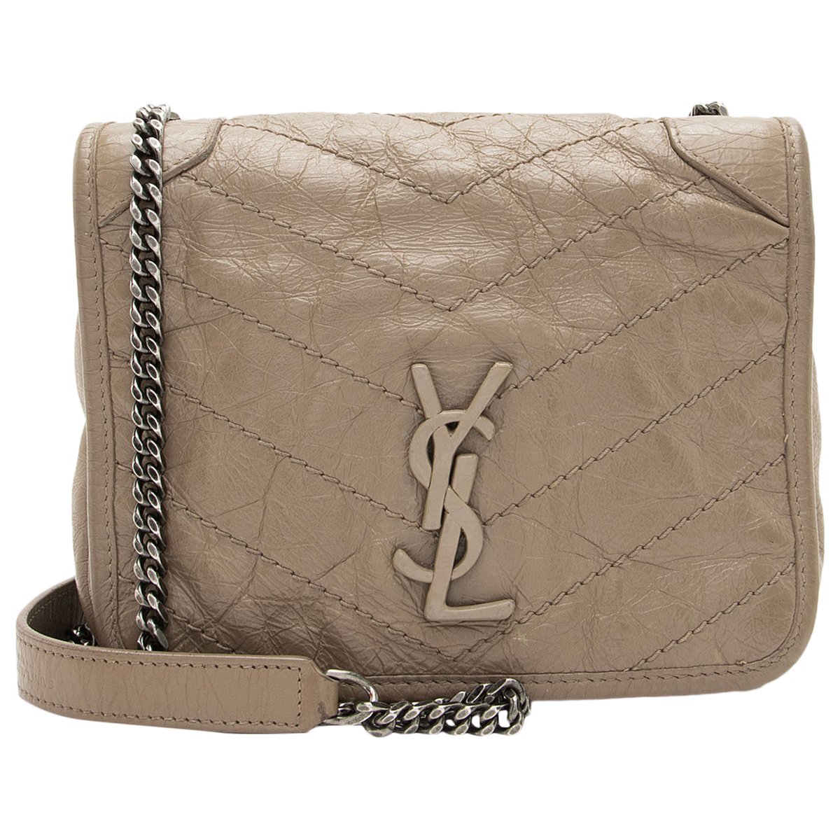 Niki leather crossbody bag