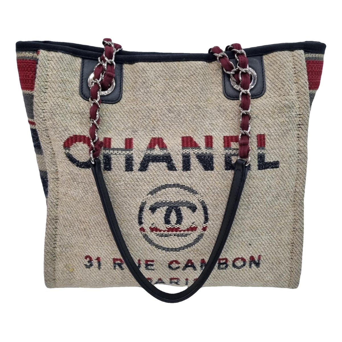 Deauville tweed tote