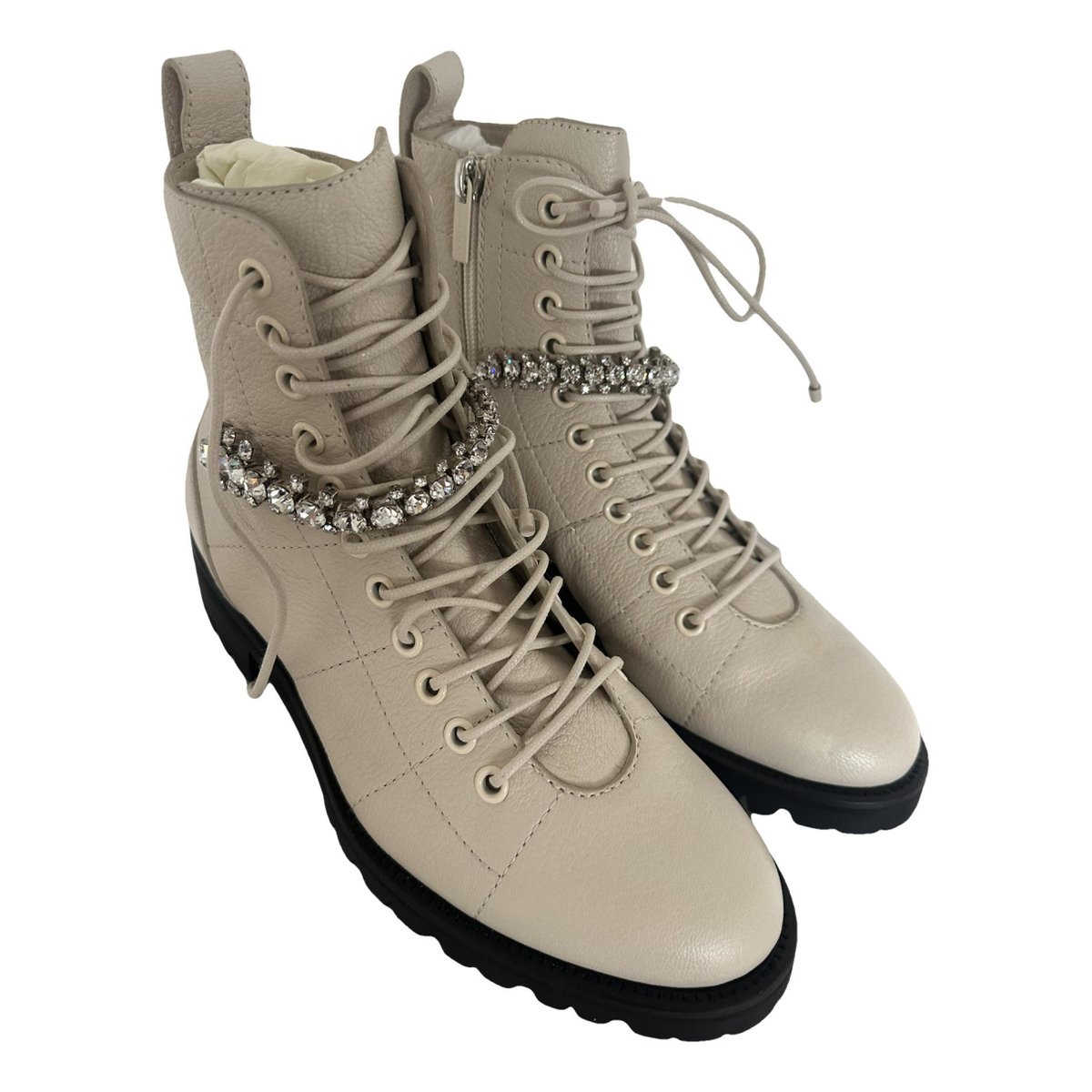 Cruz leather biker boots