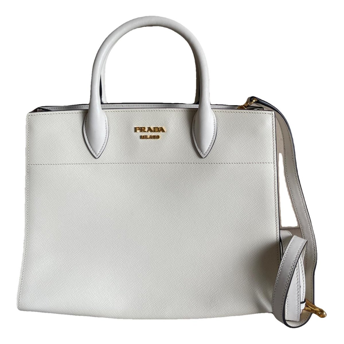 Bibliothèque leather tote