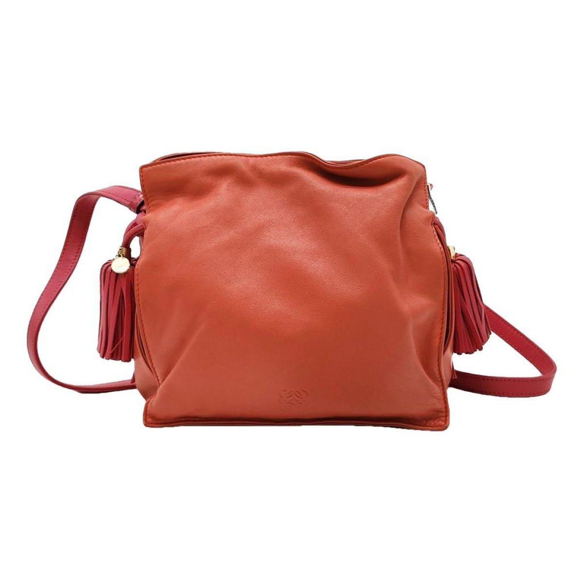 Flamenco leather handbag