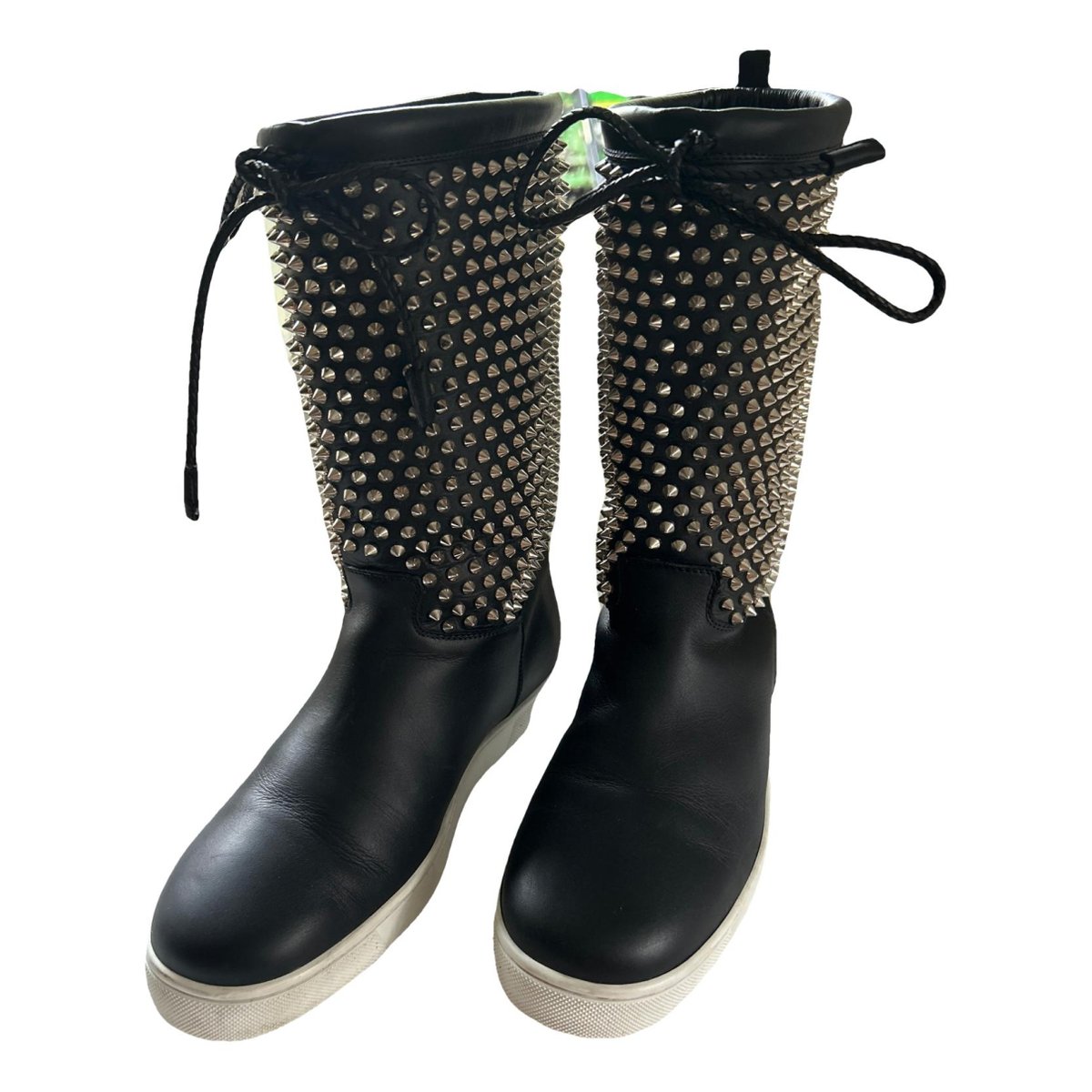 Cate leather snow boots