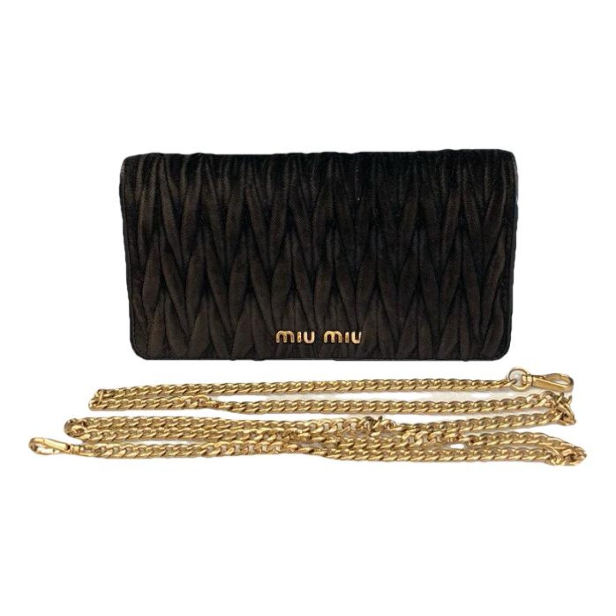 Miu delice velvet handbag