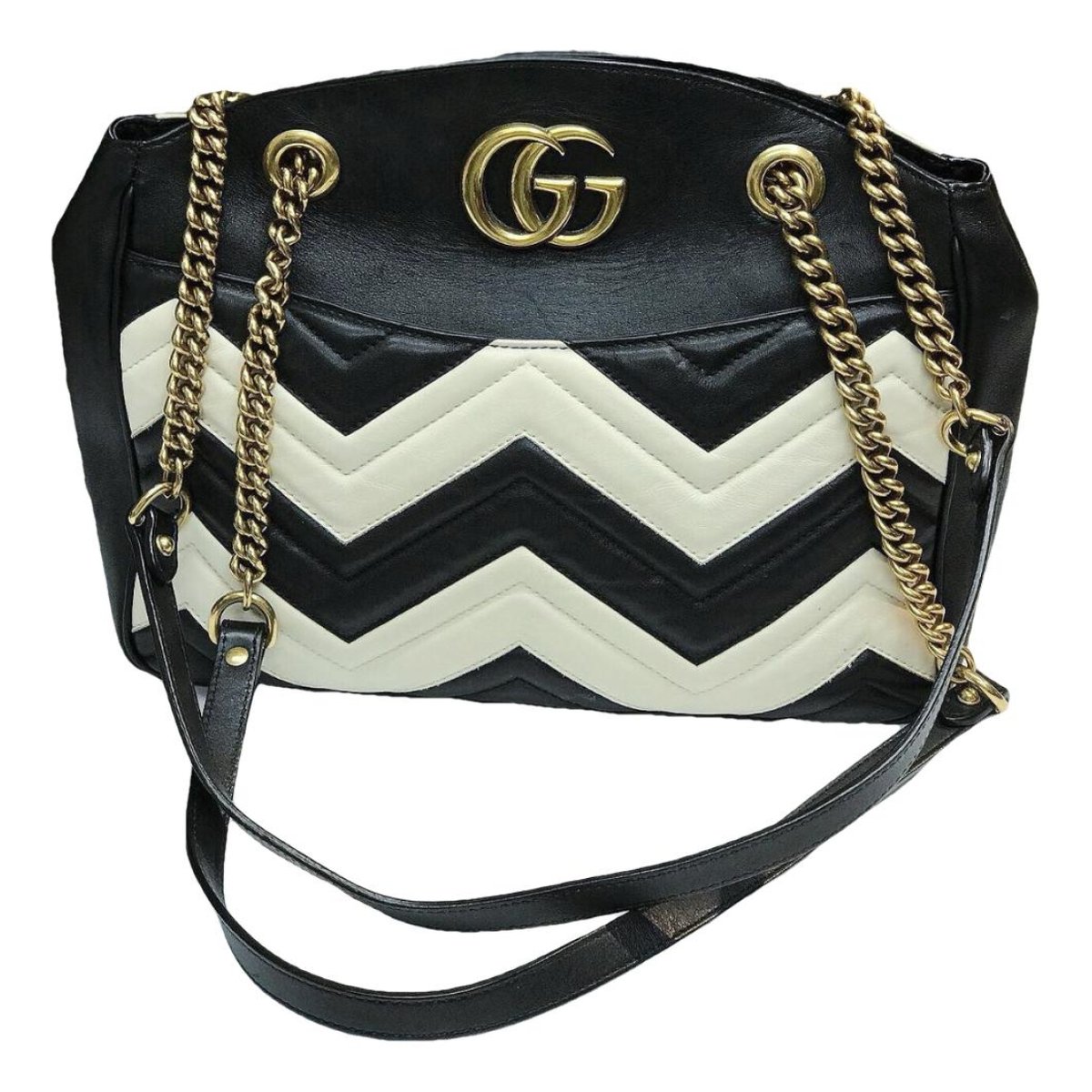 GG Marmont Chain Matelasse leather handbag