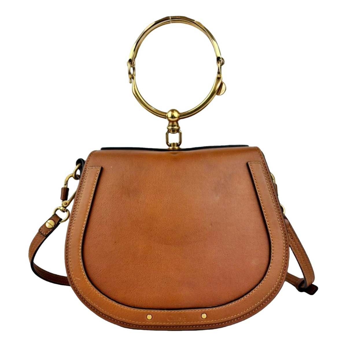 Bracelet Nile leather crossbody bag