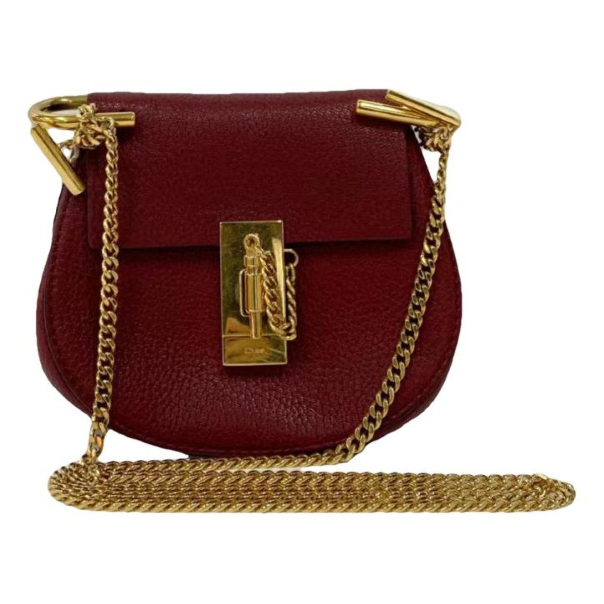 Drew leather crossbody bag