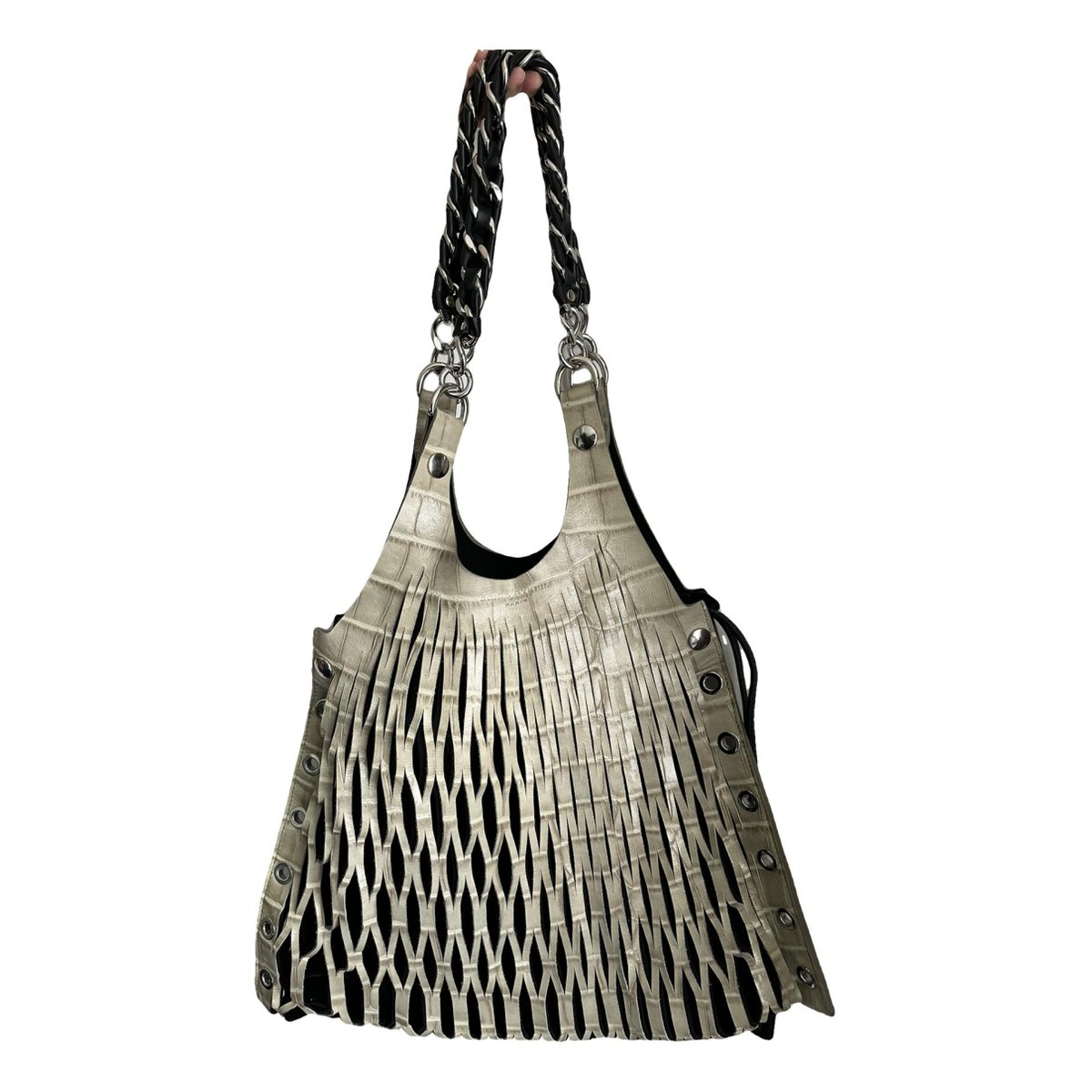 Baltard leather handbag