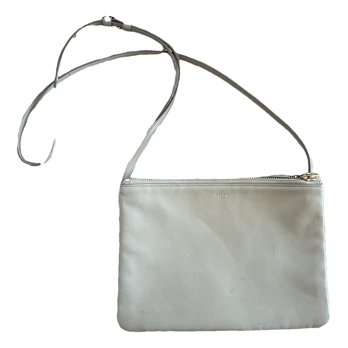 Trio leather crossbody bag