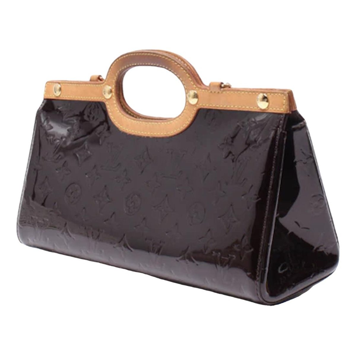 Roxbury patent leather handbag