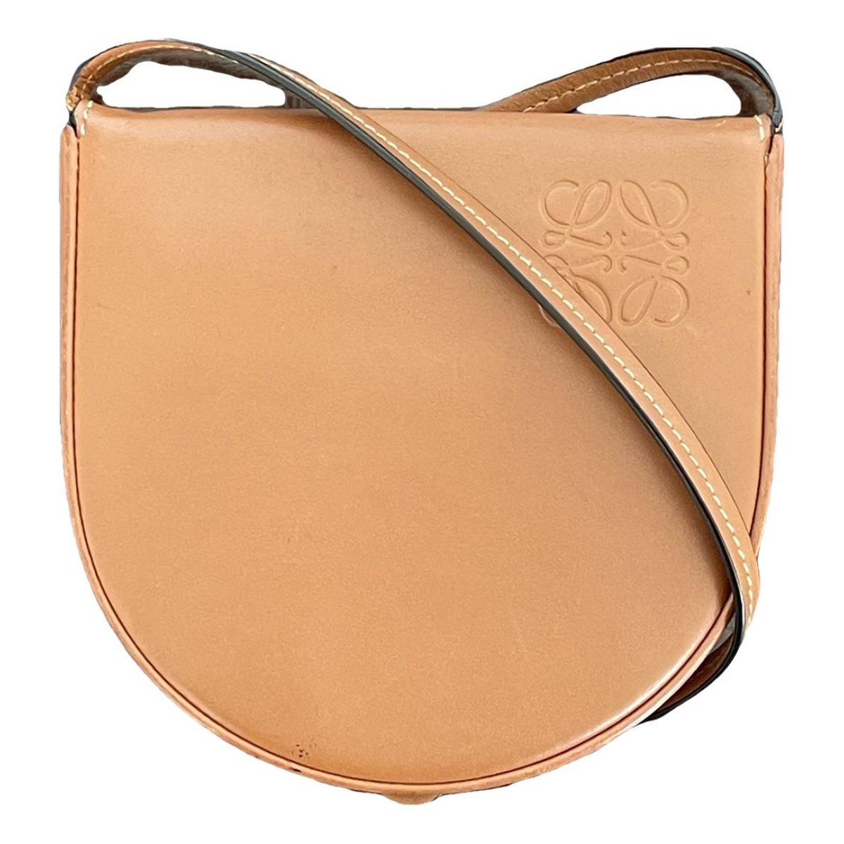 Heel leather mini bag
