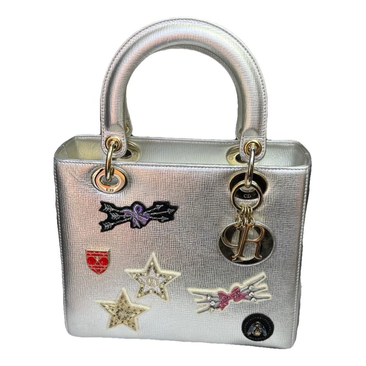Lady Dior leather handbag