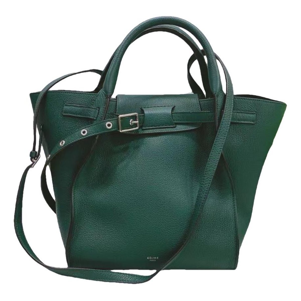 Big Bag leather handbag