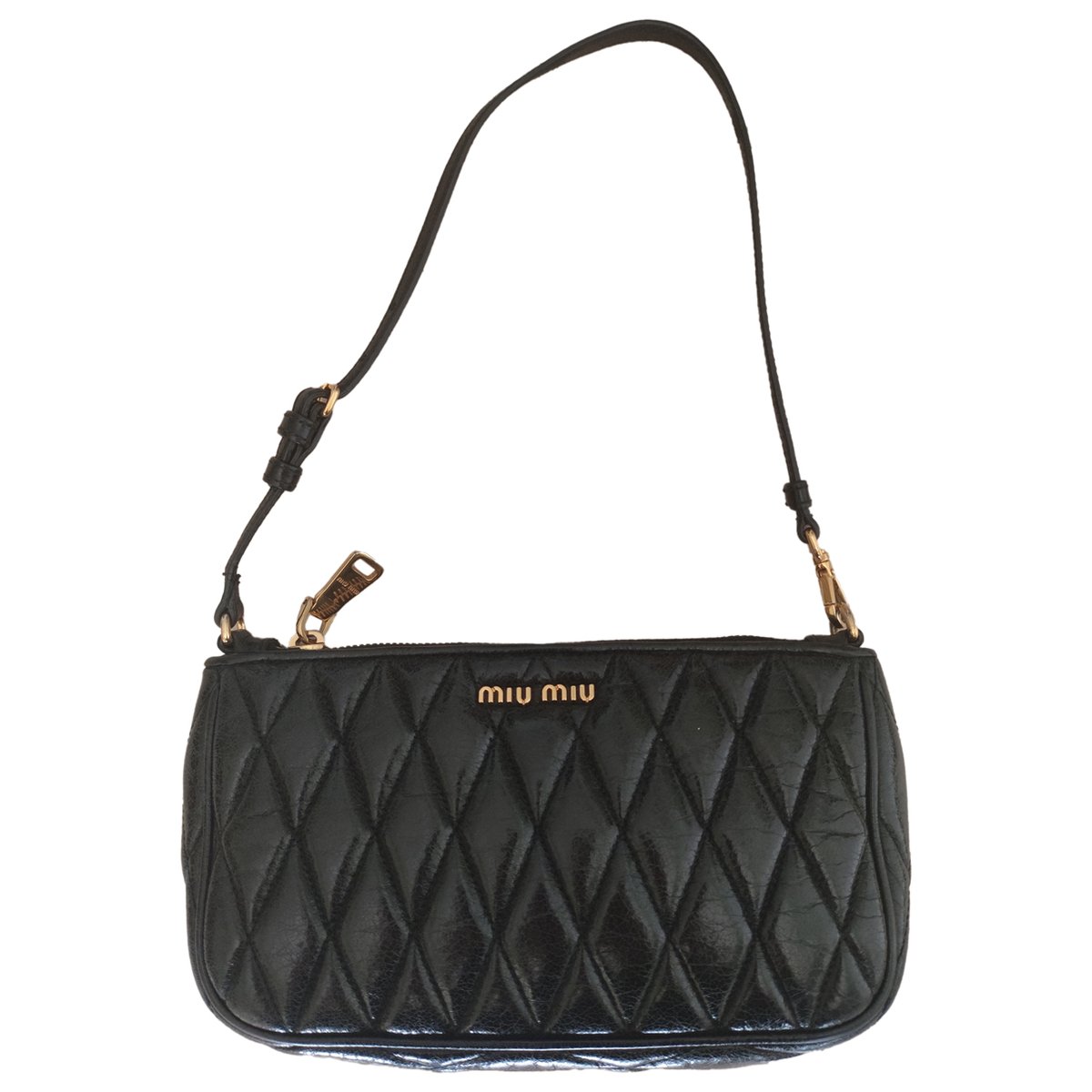 Miu Wander leather handbag