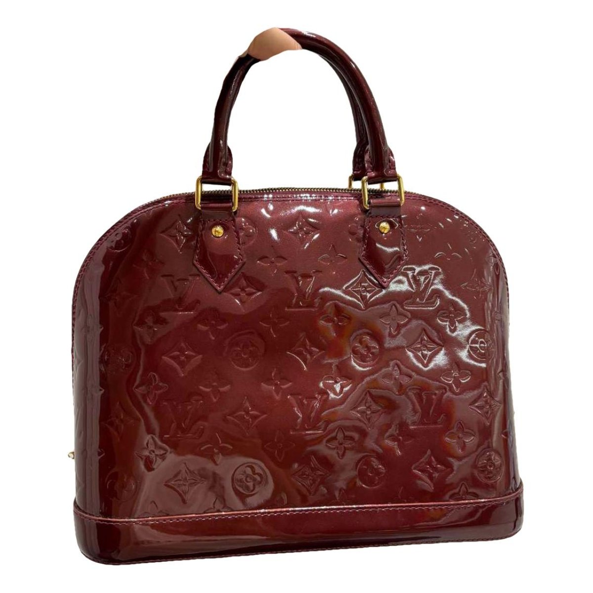 Alma patent leather handbag