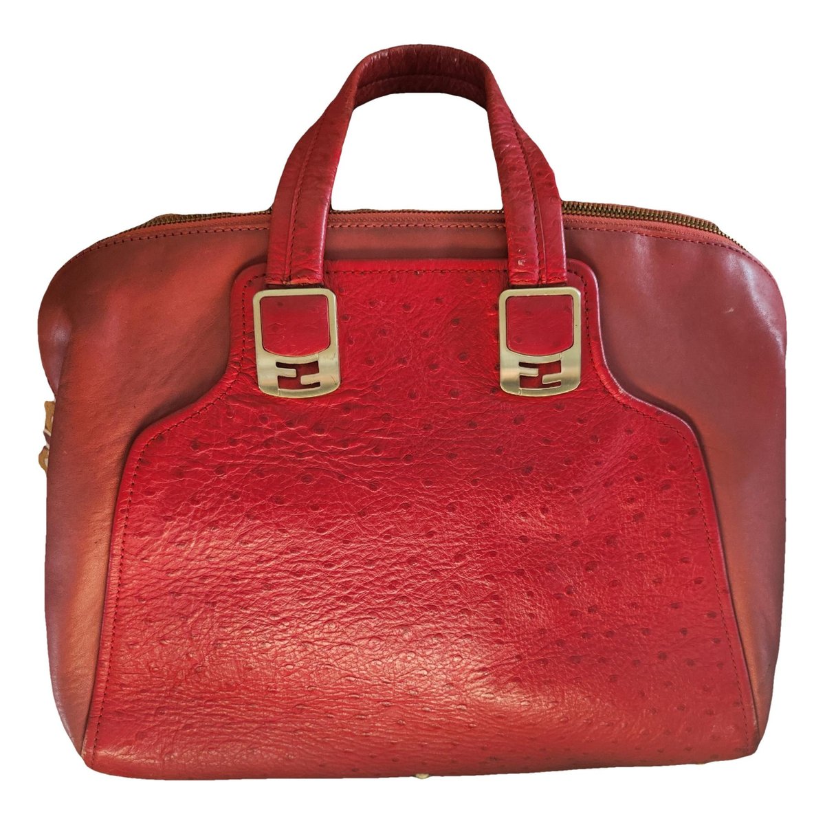 Chameleon leather handbag