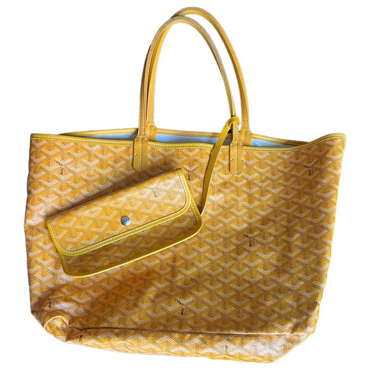 Saint-Louis patent leather tote