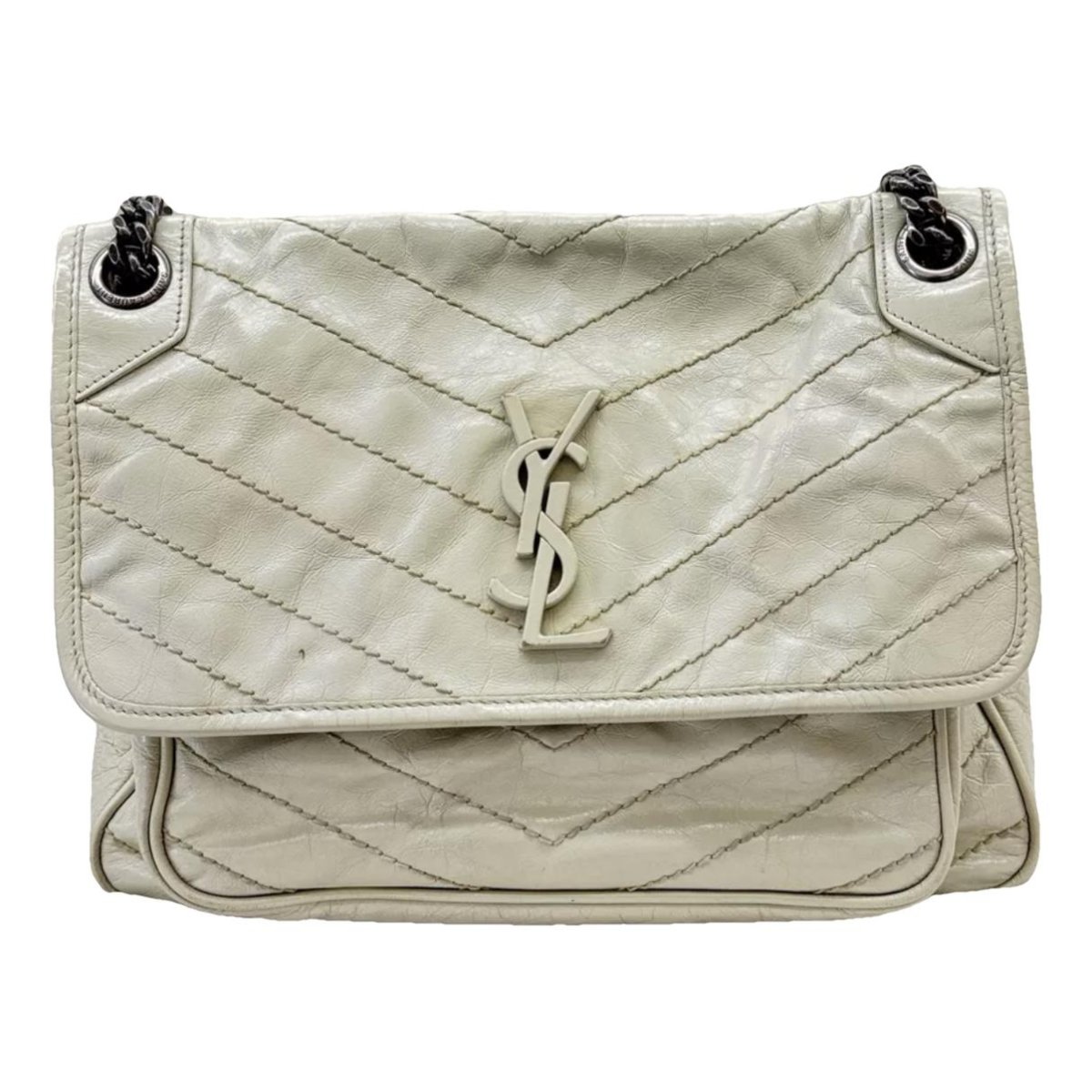 Niki leather crossbody bag