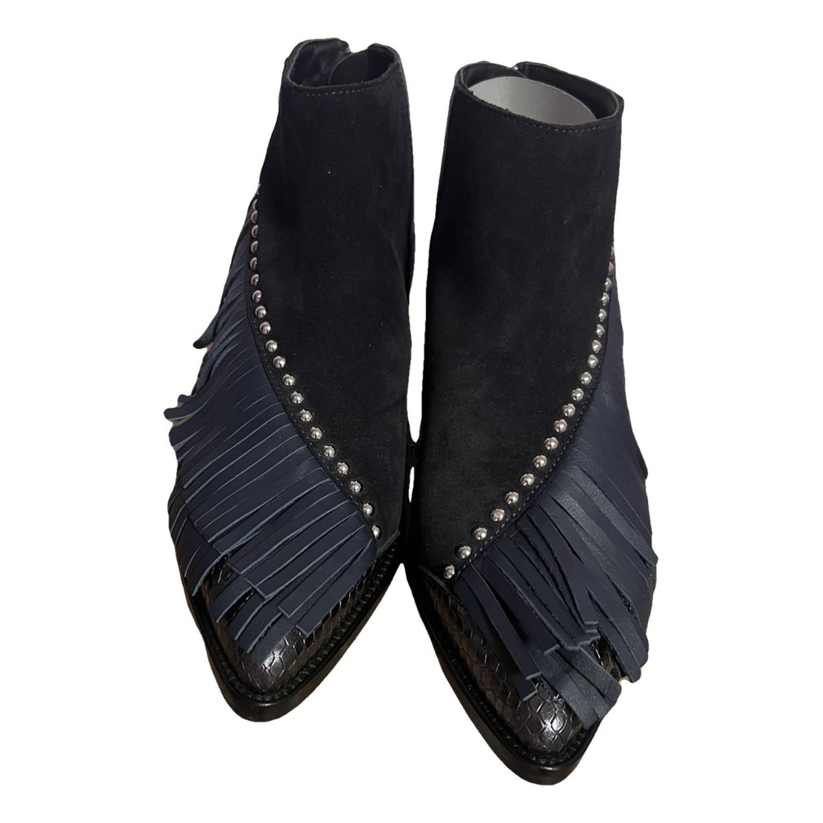 Mods Neo Clous leather cowboy boots