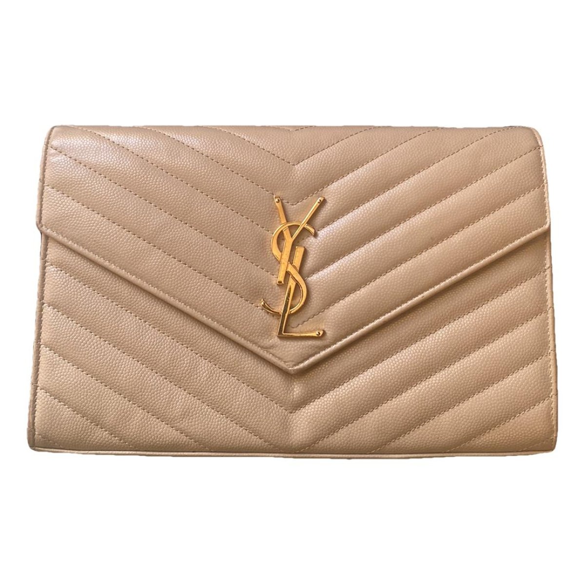 Envelope leather crossbody bag