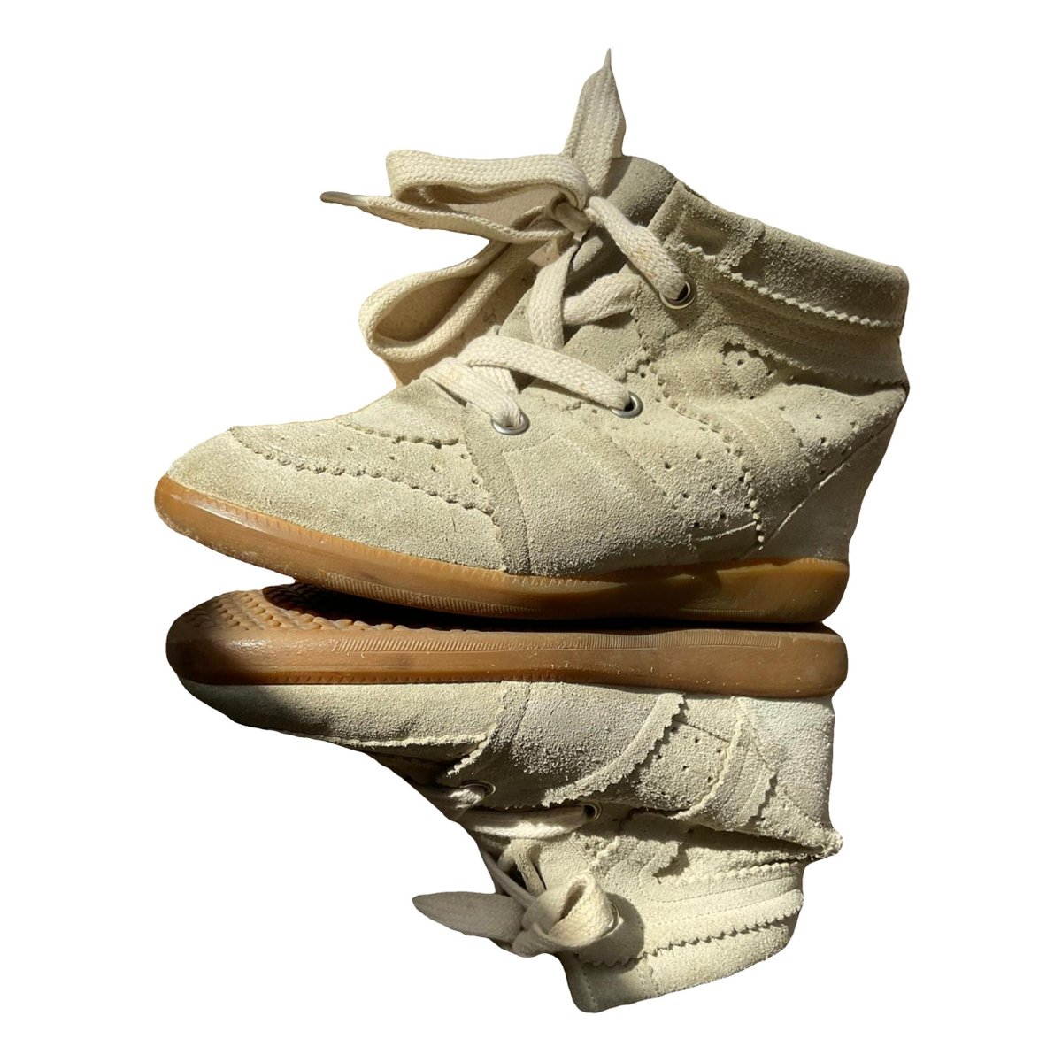 Betty leather trainers